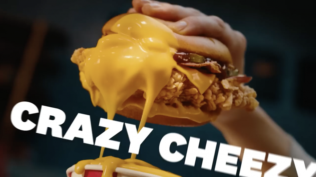 KFC cheesy