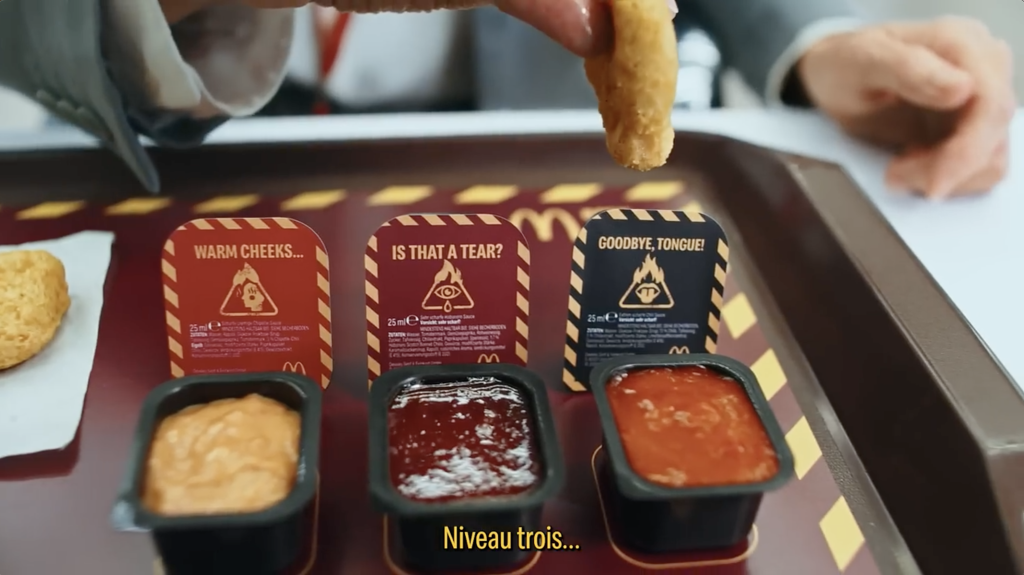 McDonald’s Swis 3 sauces